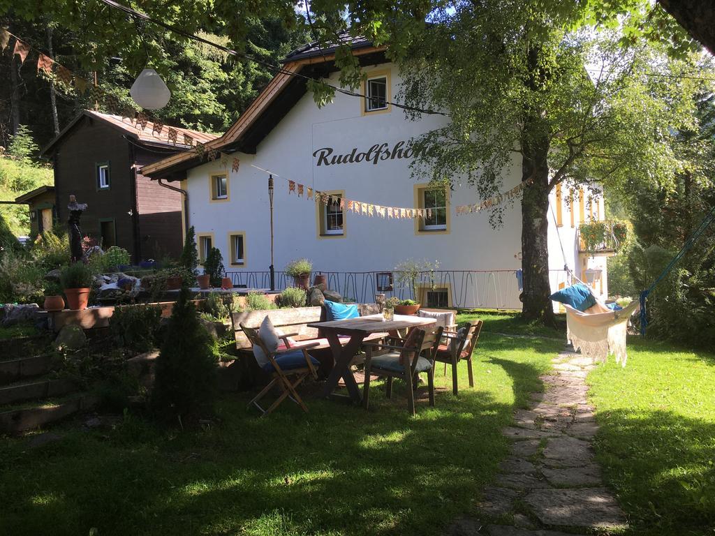 Waldhaus Rudolfshoehe Pensionat Bad Gastein Exteriör bild